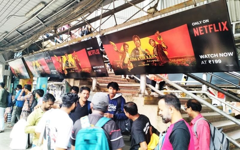 TRAIN AD : 8 X 3  STATION BOARD, GHATKOPAR – CENTRAL LINE