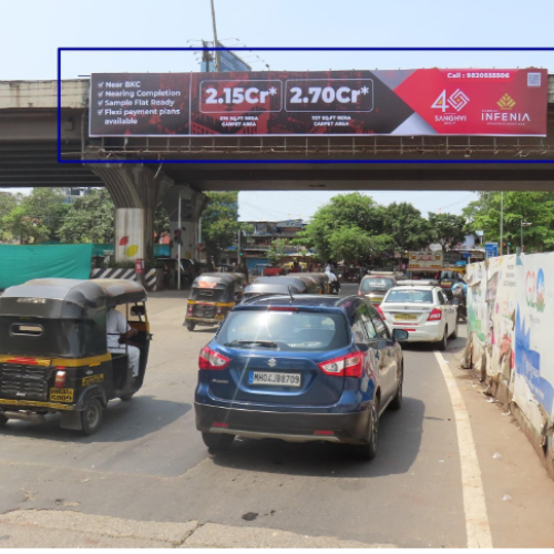 HOARDING : 70 X 10 ON WEH, KALINA JUNCTION, SANTACRUZ 