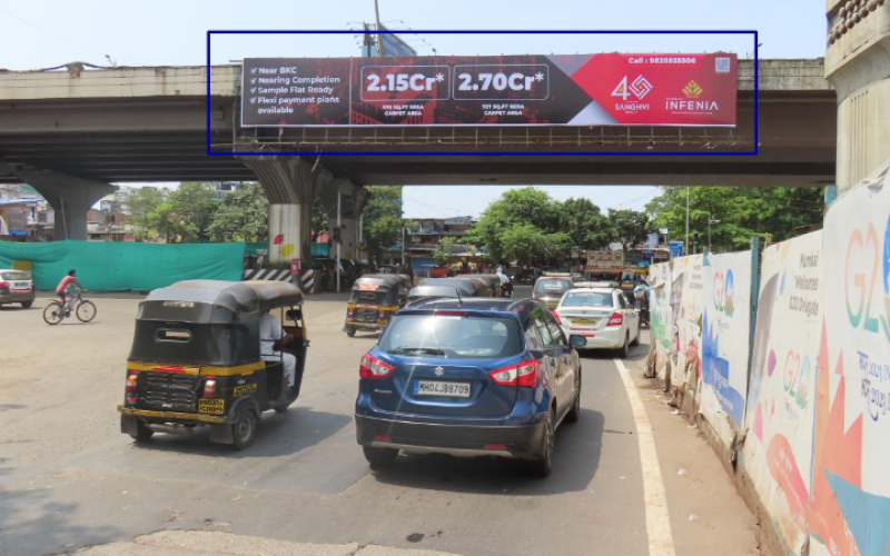 HOARDING : 70 X 10 ON WEH, KALINA JUNCTION, SANTACRUZ 