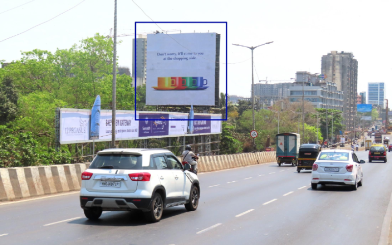 HOARDING : 40 X 40 ON WEH, ON JVLR FLYOVER, JOGESHWARI
