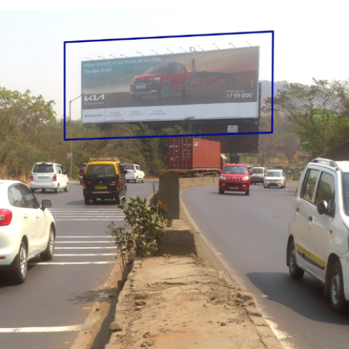 HOARDING : 124 x 40 ON GB ROAD, NR. KAJU PADA, THANE
