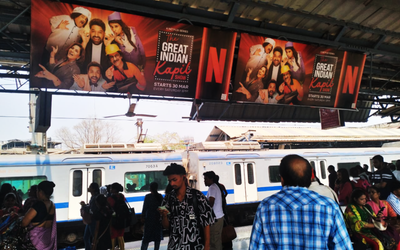 TRAIN AD : 8 X 3 STATION BOARD, KURLA – CENTRAL LINE