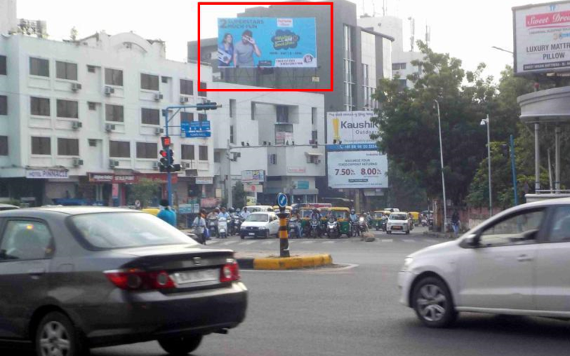 HOARDING : 40 X 20  TOWN HALL FTF AMBAWADI, ASHRAM ROAD