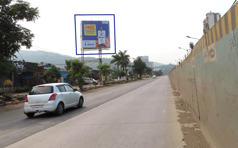 HOARDING : 40 X 41 ON G.B. ROAD, NR. BHAYANDER PADA ,SOHAM, THANE