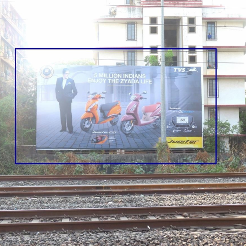 HOARDING : 40 X 20  RAM MANDIR FAC TRACK, RAM MANDIR  