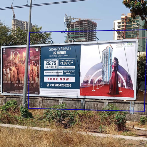 HOARDING : 40 X 20 FAC. RAILWAY TRACK, GOREGAON