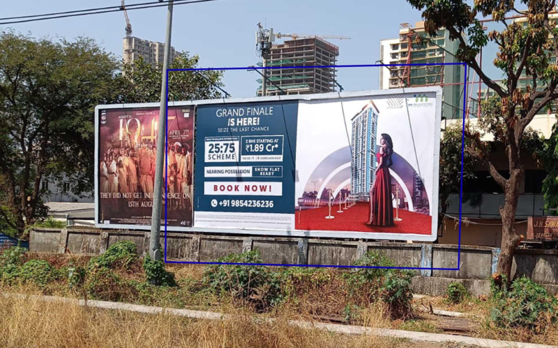 HOARDING : 40 X 20 FAC. RAILWAY TRACK, GOREGAON