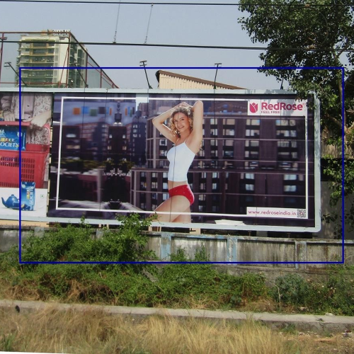 HOARDING :  40 X 20  FAC. RAILWAY TRACK, GOREGAON
