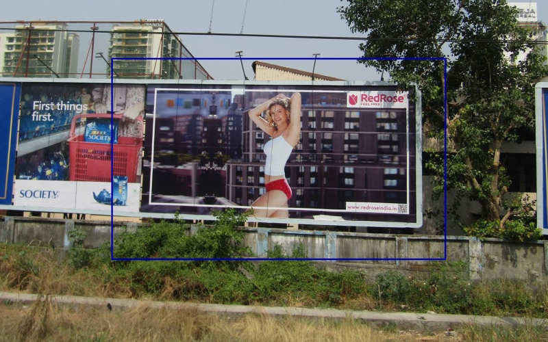 HOARDING :  40 X 20  FAC. RAILWAY TRACK, GOREGAON