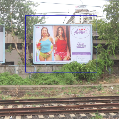 HOARDING : 30 X 20 FAC. RAILWAY TRACK, GOREGAON