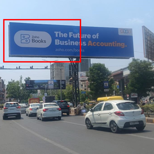 GANTRY : 24 X 12   MANSI CROSS ROAD O/S MANSI TOWER TOW. KESHAVBAUG CIRCLE TO JUDGES BUNGLOW – L, JUDGES BUNGLOW