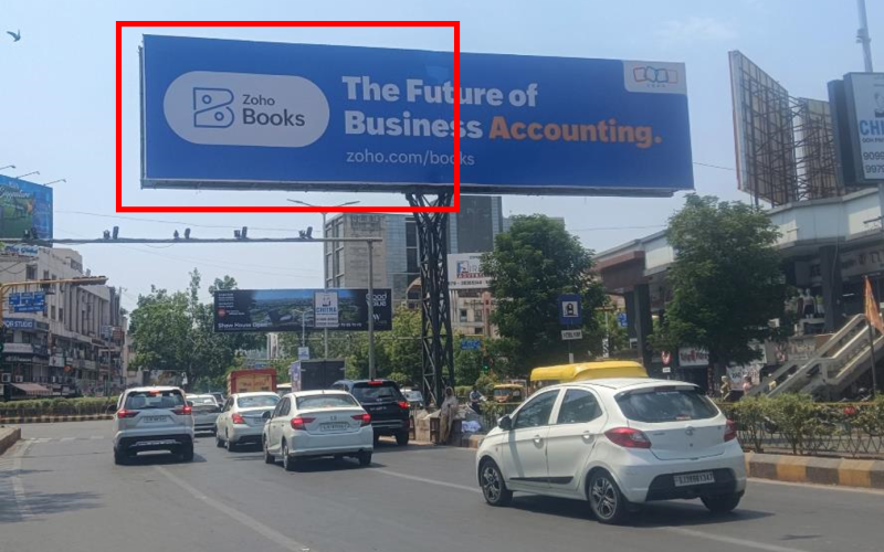 GANTRY : 24 X 12   MANSI CROSS ROAD O/S MANSI TOWER TOW. KESHAVBAUG CIRCLE TO JUDGES BUNGLOW – L, JUDGES BUNGLOW