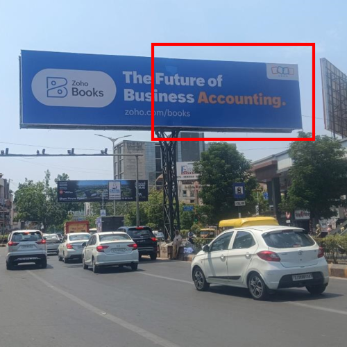 GANTRY : 24 X 12  MANSI CROSS ROAD O/S MANSI TOWER TOW. KESHAVBAUG CIRCLE TO JUDGES BUNGLOW – R, JUDGES BUNGLOW