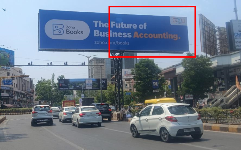 GANTRY : 24 X 12  MANSI CROSS ROAD O/S MANSI TOWER TOW. KESHAVBAUG CIRCLE TO JUDGES BUNGLOW – R, JUDGES BUNGLOW