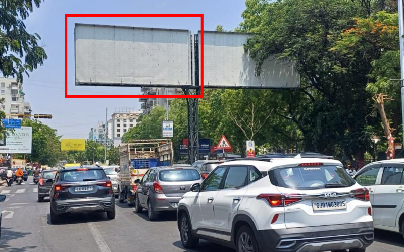 GANTRY : 24 X 12   JUDGES BUNGLOW CROSS ROAD FTC FROM SG ROAD TO MANSI CIRCLE – L, JUDGES BUNGLOW