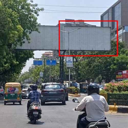 GANTRY : 24 X 12  JUDGES BUNGLOW CROSS ROAD FTC FROM MANSI CIRCLE TO SG ROAD – R, JUDGES BUNGLOW