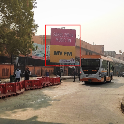 UNIPOLE : 15 X 20  KALUPUR RAILWAY STATION NR. BRTS STAND, KALUPUR