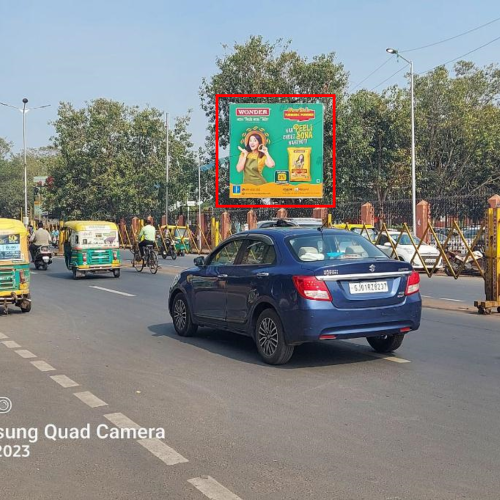 UNIPOLE : 20 X 20  KALUPUR STATION FTC SARANGPUR CIRCLE/PANCHKUWA TO KALUPUR, KALUPUR