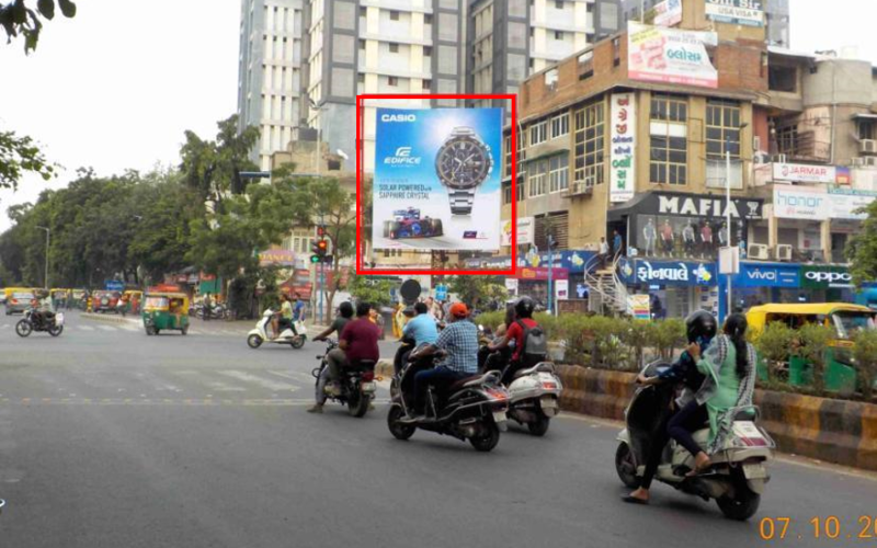 HOARDING : 20 X 22  MANINAGAR KRISHNABUG  FTF PUSPKUNJ TO MANINAGAR RAILWAY STATION, MANINAGAR