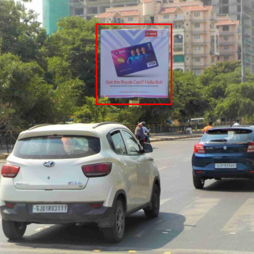 UNIPOLE : 20 X 20   OPP.BIKANERWALA SATELLITE ROAD FTF NEHRU NAGAR TO SHIVRANJANI, NEHARUNAGAR 