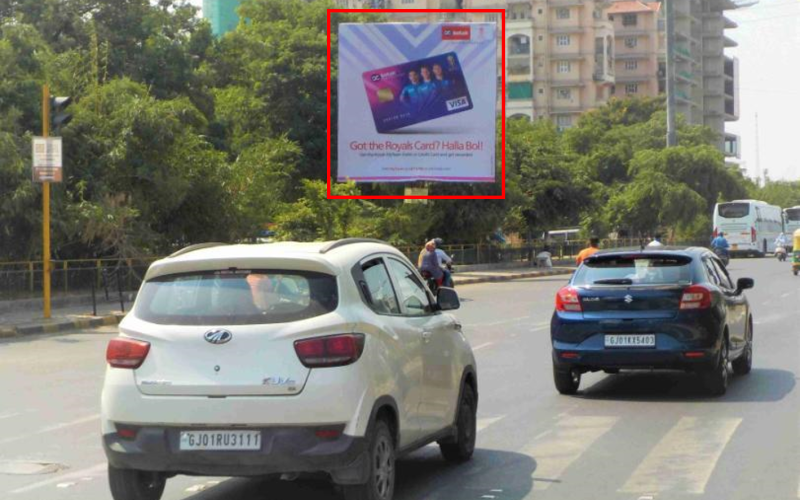 UNIPOLE : 20 X 20   OPP.BIKANERWALA SATELLITE ROAD FTF NEHRU NAGAR TO SHIVRANJANI, NEHARUNAGAR 