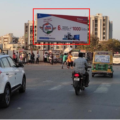 UNIPOLE : 30 X 15 NIKOL OPP. DMART FTC RASPAN CHAR RASTA TOWARDS HARIDARSHAN, NIKOL