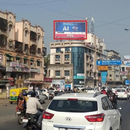 HOARDING : 40 X 20   SHYAMAL CROSS ROAD, SATELLITE, Shyamal Cross Road