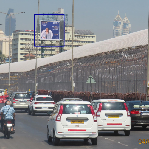 HOARDING : 20 X 20 AT GYMKHANA GROUND, MARINE DRIVE