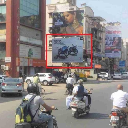 HOARDING : 20 X 15  –  100 FT ROAD – OPP. SEEMA HALL, FTC FROM SHYAMAL TO ANANDNAGAR – (DN), PRAHLADNAGAR