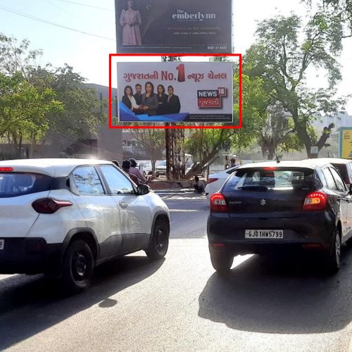 HOARDING : 20 X 10  –  100 FT ROAD – O/S FORMULE ONE HOTEL, FTC FROM ANANDNAGAR TO  ,PRAHLADNAGAR