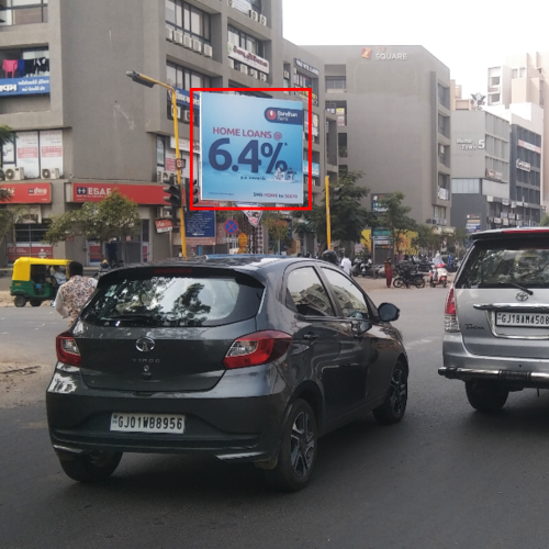 UNIPOLE : 14 X 14   NEW RANIP O/S SV SQUARE CIRCLE, NEW RANIP