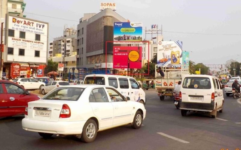 HOARDING : 20 X 15   RTO CIRCLE, FTC FROM ASHRAM ROAD  TO AIRPORT / SHAHIBAGH , FTC FROM SABARMATI TO AIRPORT-SHAHIBAGH (DN), RTO 