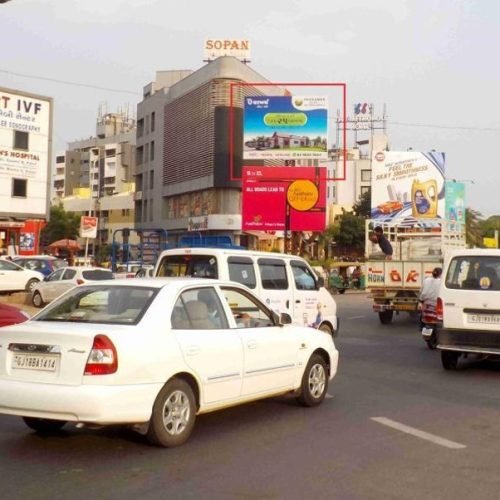 HOARDING : 20 X 15  RTO CIRCLE, FTC FROM ASHRAM ROAD  TO AIRPORT / SHAHIBAGH , FTC FROM SABARMATI TO AIRPORT / SHAHIBAGH  (UP), RTO