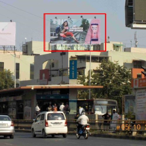 HOARDING : 40 X 20    S.G.ROAD FR CIRCLE, BIG BAZAAR TO RAMDEV NAGAR – 1, SG HIGHWAY