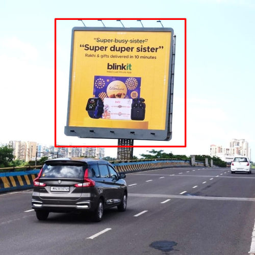 HOARDING : 40 X 40 SEAWOODS L&T MALL ROB TRAFFIC FROM SION PANVEL HIGHWAY, PANVEL