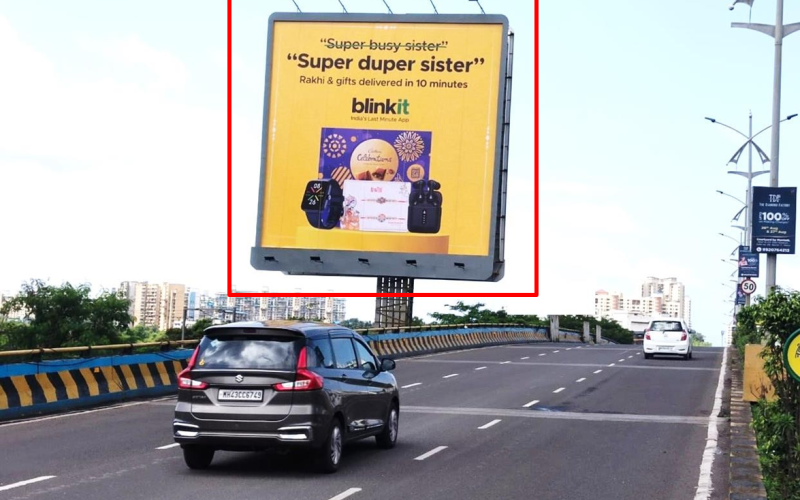 HOARDING : 40 X 40 SEAWOODS L&T MALL ROB TRAFFIC FROM SION PANVEL HIGHWAY, PANVEL