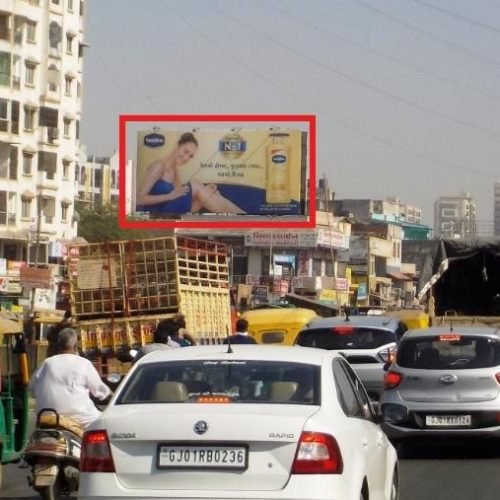 HOARDING : 40 X 20   SARKHEJ ROAD, NR. ROYAL AKBAR TOWER TOWARDS VISHALA, SARKHEJ