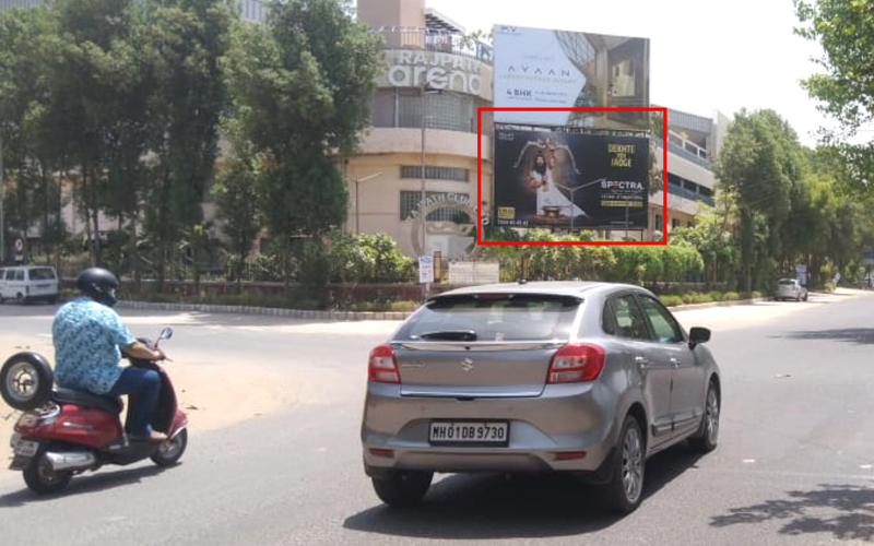 HOARDING : 25 X 15    S.G HIGHWAY,RAJPATH ROAD TO AMBLI -LOWER, SG HIGHWAY