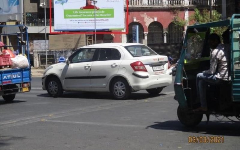 UNIPOLE : 20 X 10    TIMES OF INDIA CIRCLE, ASHRAM ROAD