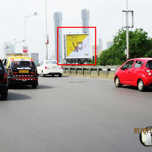HOARDING : 25 X 25 BYCULLA FLYOVER TRAFFIC MOVING TOWARDS DADAR, SION, MULUND & THANE, MULUND