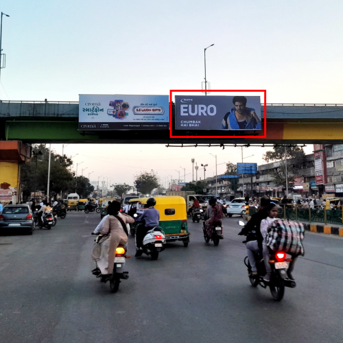 GANTRY : 25 X 10  BAPUNAGAR FLYOVER, NARODA TO ODHAV (R ), BAPUNAGAR