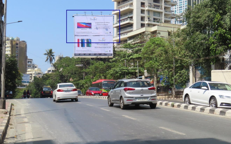 HOARDING : 40 X 20 OPP. HSBC BANK, PEDDAR ROAD [UP/DOWN]