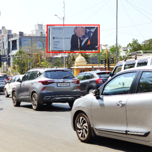 HOARDING : 40 X 20    O/S SATELLITE POLICE STATION, FTC JODHPUR TO FR CIRCLE, SATELLITE ROAD 