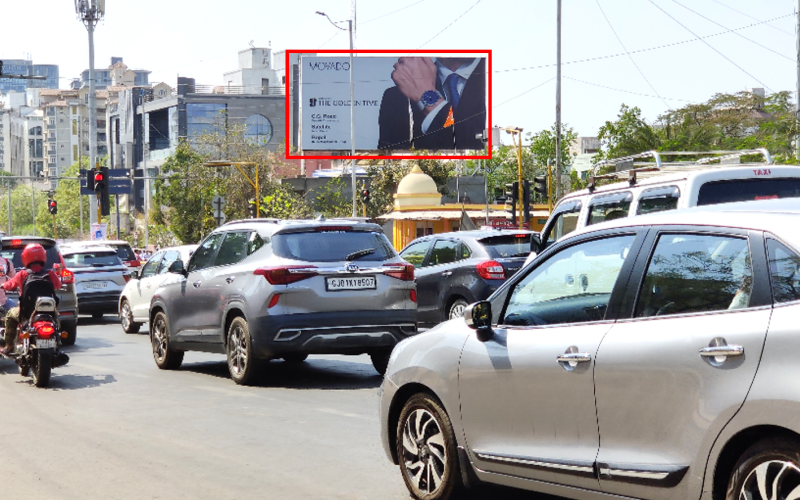 HOARDING : 40 X 20    O/S SATELLITE POLICE STATION, FTC JODHPUR TO FR CIRCLE, SATELLITE ROAD 