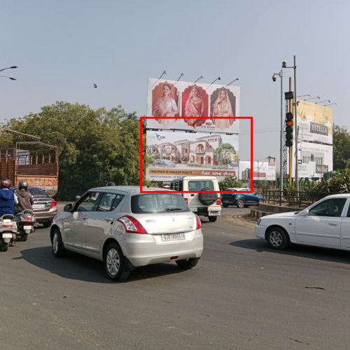 HOARDING : 40 X 20     SHILAJ CIRCLE 2, SHILAJ