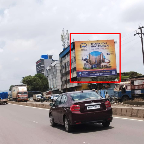 HOARDING : 40 X 35 TALOJA KHARGHAR ROAD TOWARDS SHILFATA, KHARGHAR