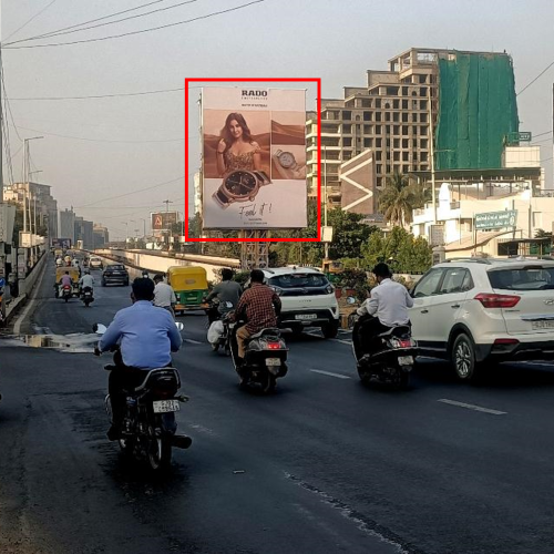 UNIPOLE : 15 X 20    SHYAMAL SHIVRANJANI ROAD  FTF  SHYAMAL CIRCLE TO SHIVRANJANI CIRCLE & KESHAVBAUG-IIM, SHYAMAL