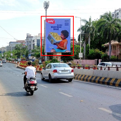 UNIPOLE : 15 X 20    SHYAMAL SHIVRANJANI ROAD  FTF KESHAVBAUG ,IIM TO SHYMAL CIRCLE, SHYAMAL