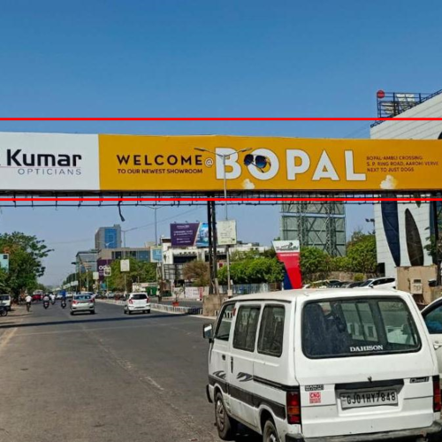 GANTRY : 95 X 10   SINDHUBHAVAN ROAD, PAKWAN TO TAJ HOTEL, NR. BINORI, SINDHUBHAVAN