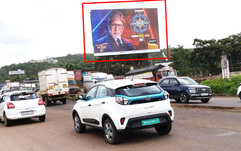 HOARDING : 60 X 40 THANE – OUTSIDE LODHA UPPER THANE ENTRANCE, THANE